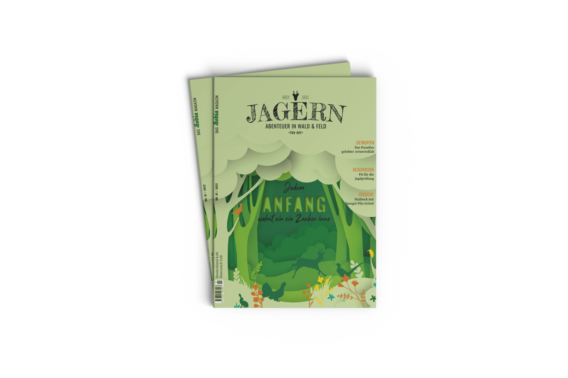 Jagern Magazin Cover Ausgabe Frühling 2022