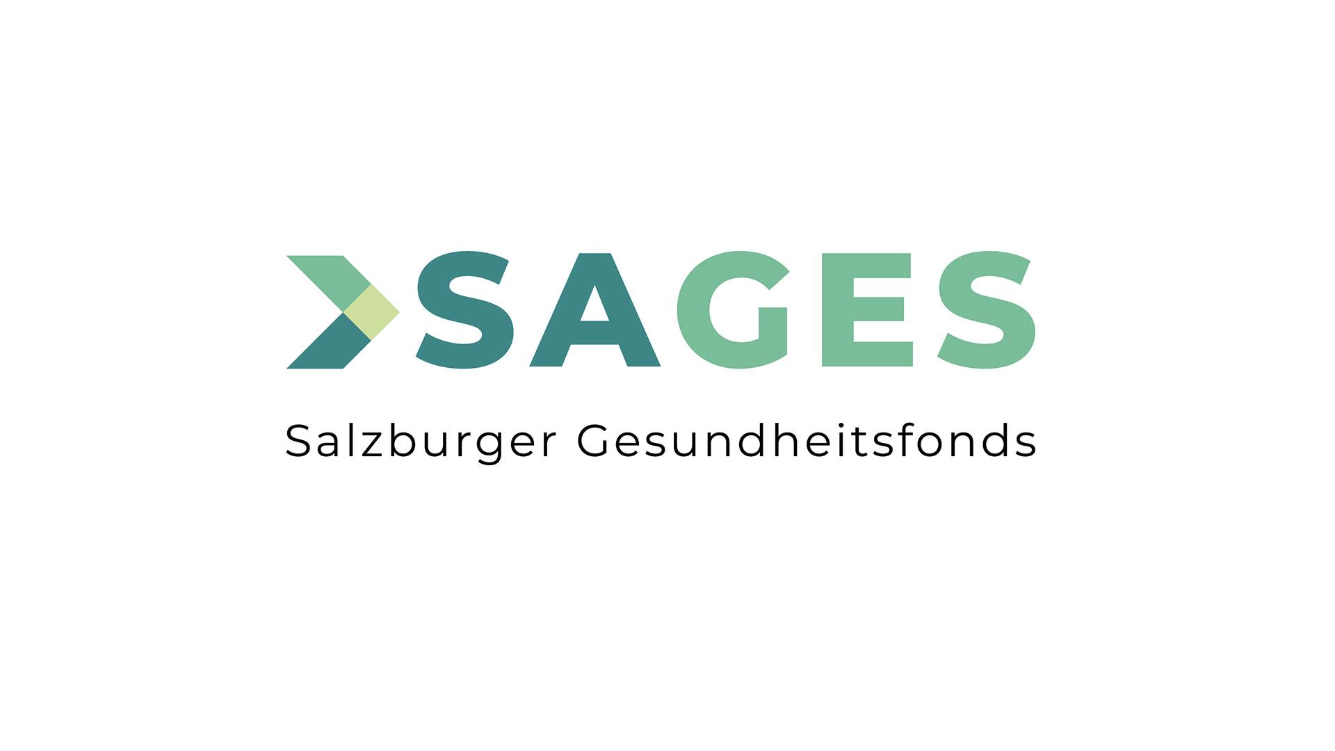 SAGES: Salzburger Gesundheitsfond neues Logo